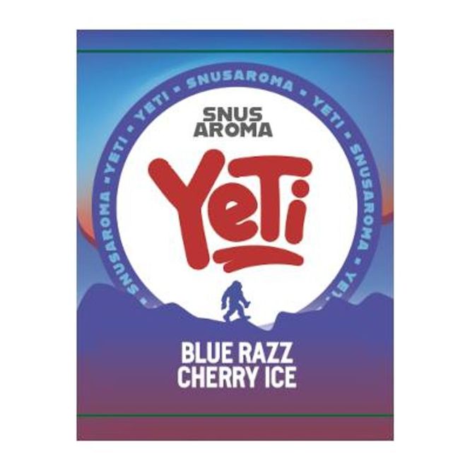 Hovedbilde Yeti - Blue Razz Cherry Ice, Snusaroma