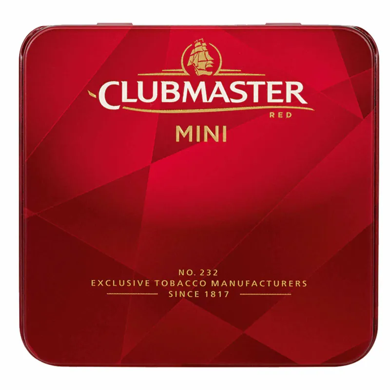 Clubmaster Mini Red Vanilla, 20stk