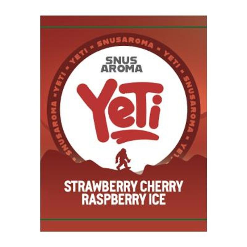 Yeti - Strawberry Cherry Raspberry Ice, Snusaroma