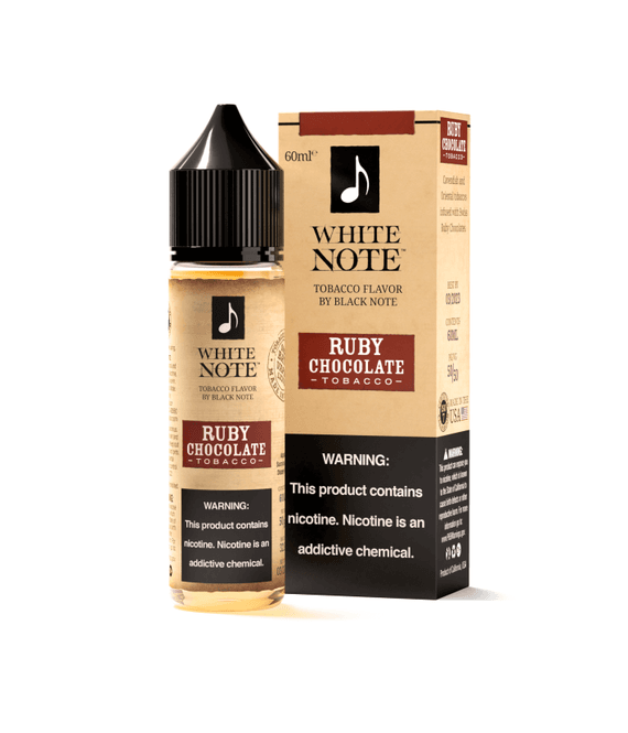 Hovedbilde White Note - Ruby Chocolate Tobacco, Ejuice 60ml